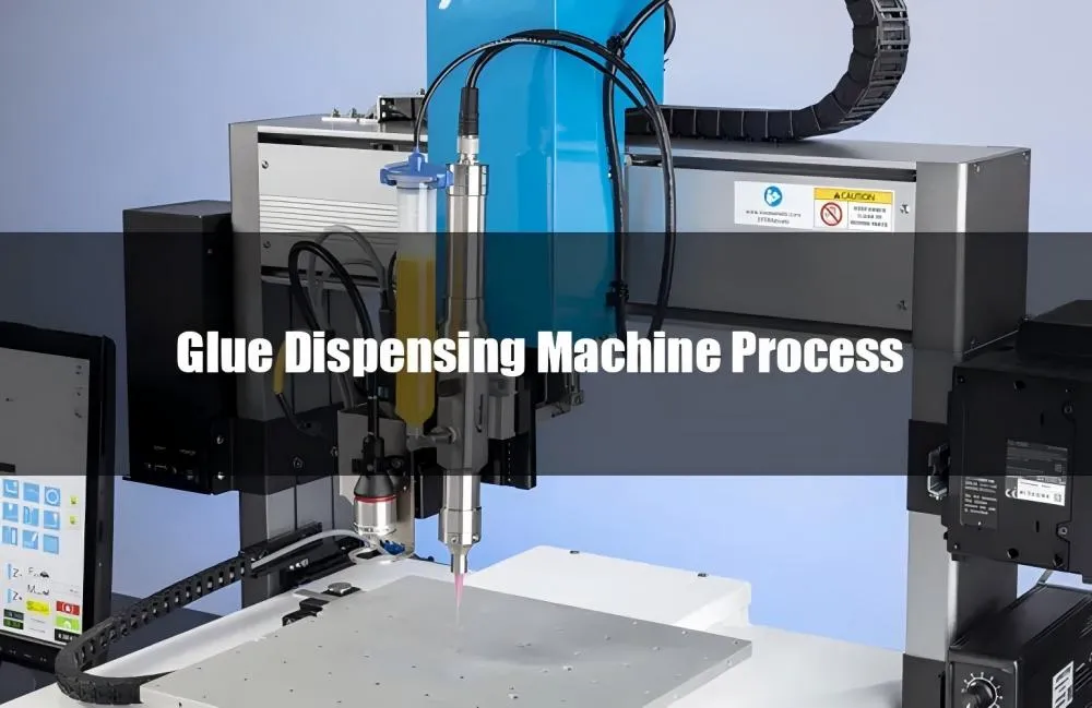 High precision glue dispensing robot for automated production