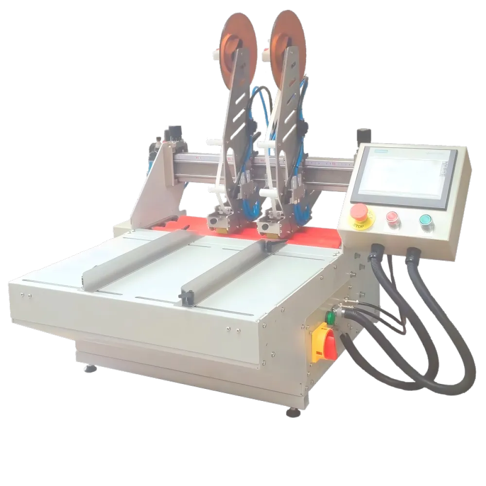 Dual-head automatic dispensing machine with touchscreen controller